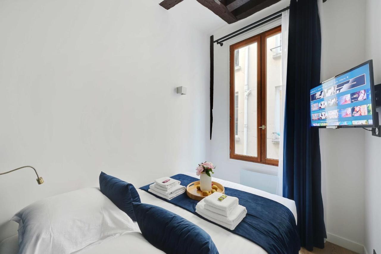 Appartamento Relaxing Urban Getaway, Notre Dame De Parigi Esterno foto